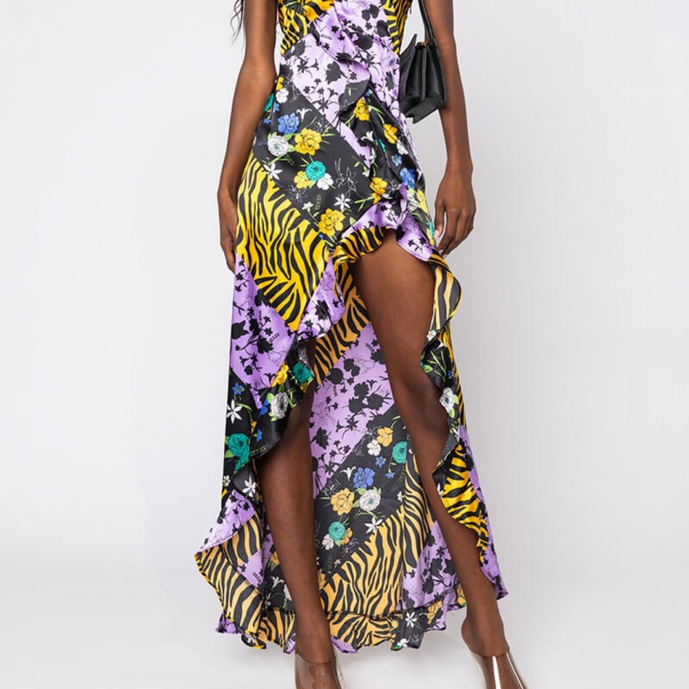 High slit dress